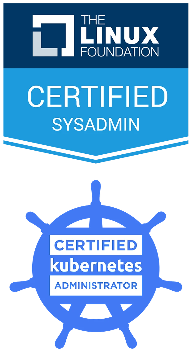 Linux Foundation Certified Sysadmin, Kubernetes Certified Administrator